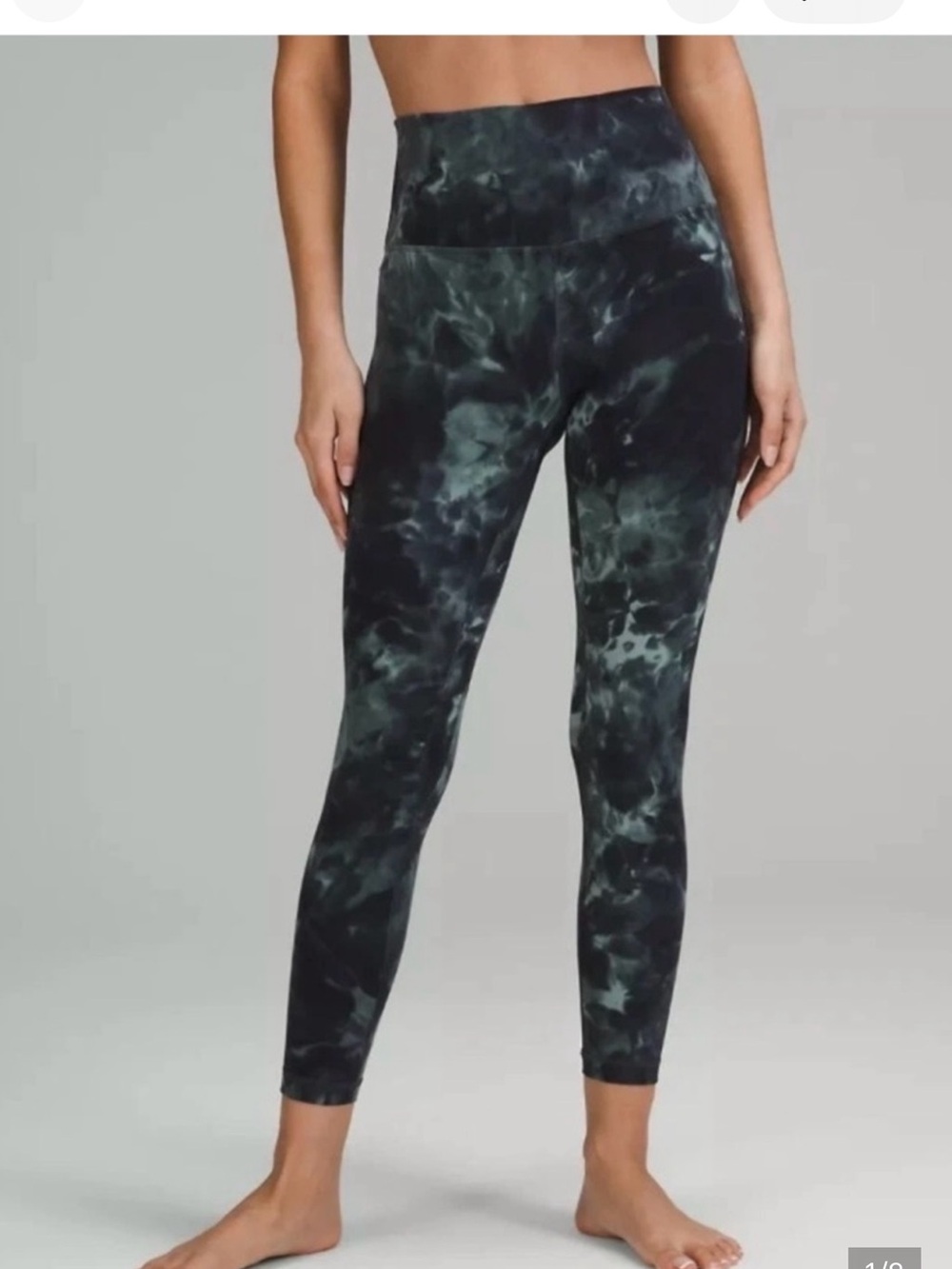 lululemon align high‎ waist  High-Rise Diamond Dye Starlight Smoked Spruce 2